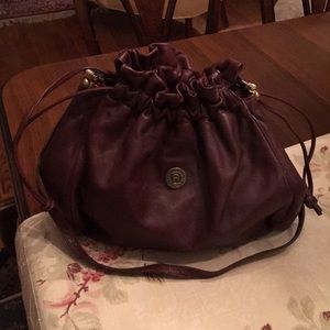 Vintage Etienne Aigner drawstring bucket bag